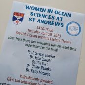 Women in ocean sciences at St Andrews!